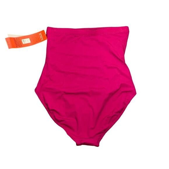 SPANX Super High Rise Shapewear Swimsuit Bottoms in Berry - Size 10 - Picture 2 of 9